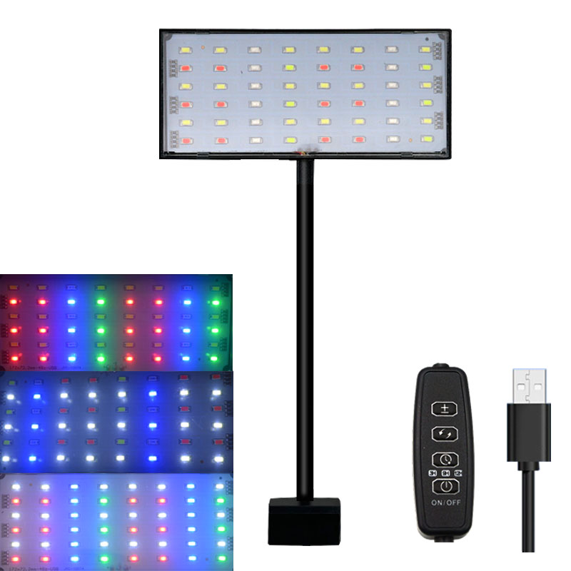 Aquarium Fish Light Lamp - Lampada LED a Spettro Completo per