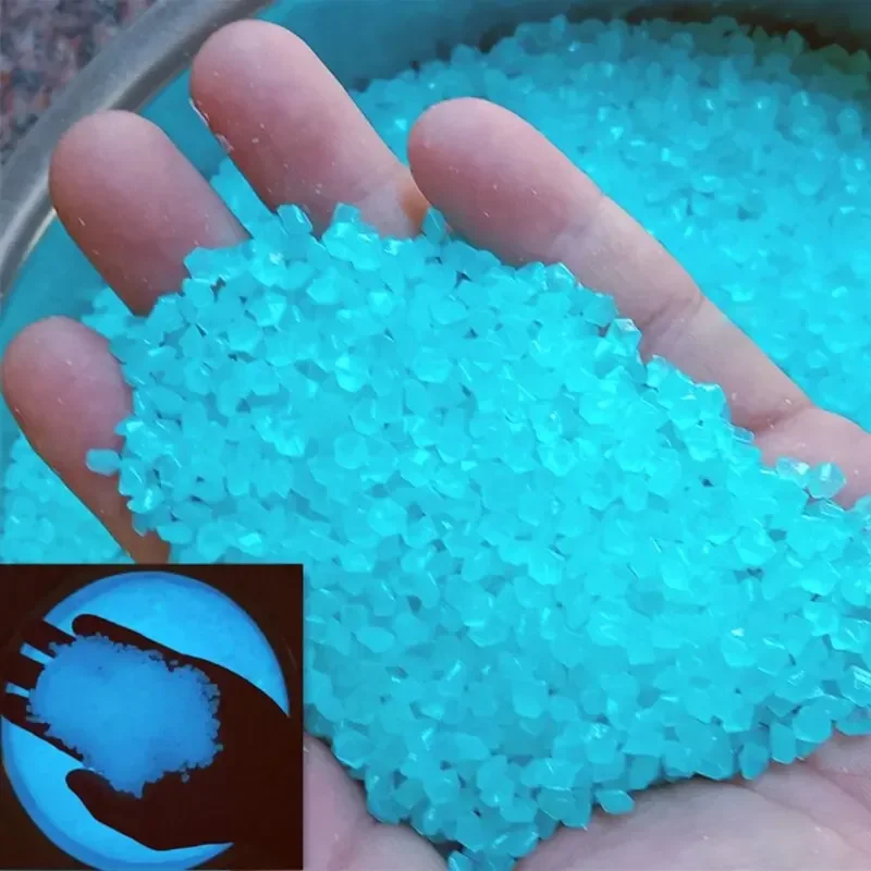 Aquarium Fish House - 1000 pezzi 3-5mm sabbia luminosa che