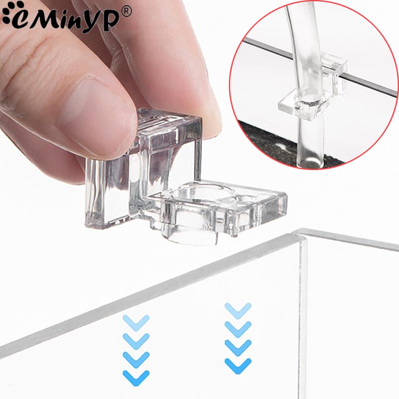 Aquarium Fish Items - 4 pezzi clip acriliche per acquario