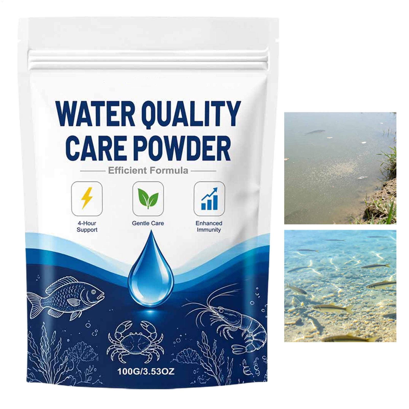 Aquarium Fish Long - Polvere chiarificante per acqua di acquario