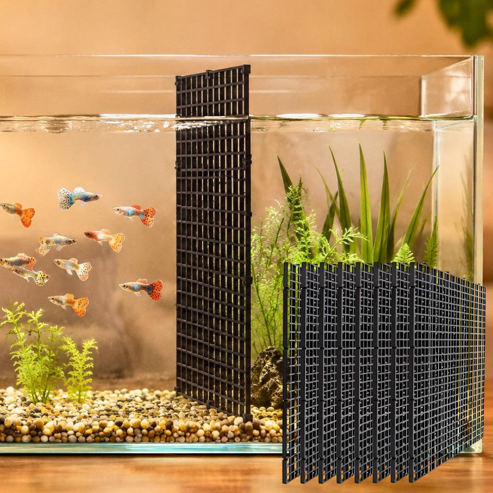 Aquarium Fish Elevator - Set di 14 Griglie in Plastica