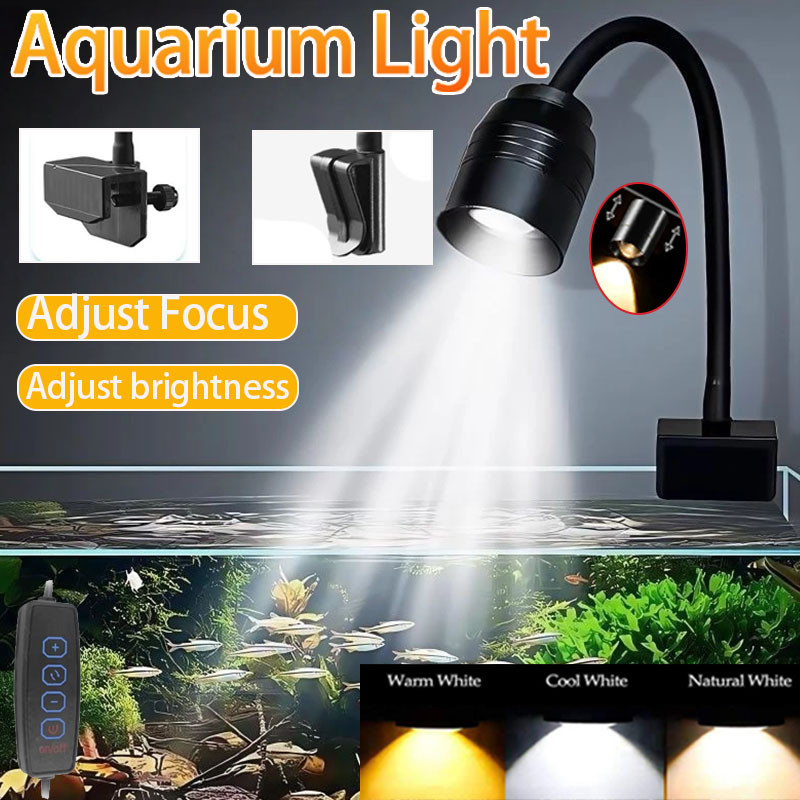 Aquarium Fish Light Lamp - USB Acquario Luce Piante di illuminazione