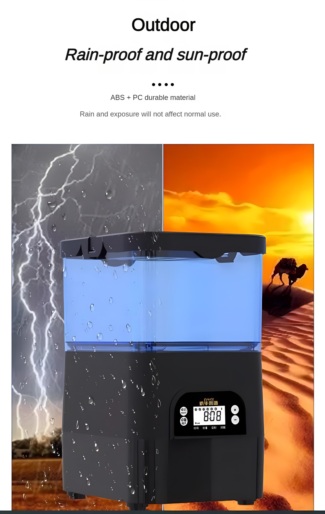 EVNICE Distributore Automatico - Aquarium Fish Big recensione e prezzo