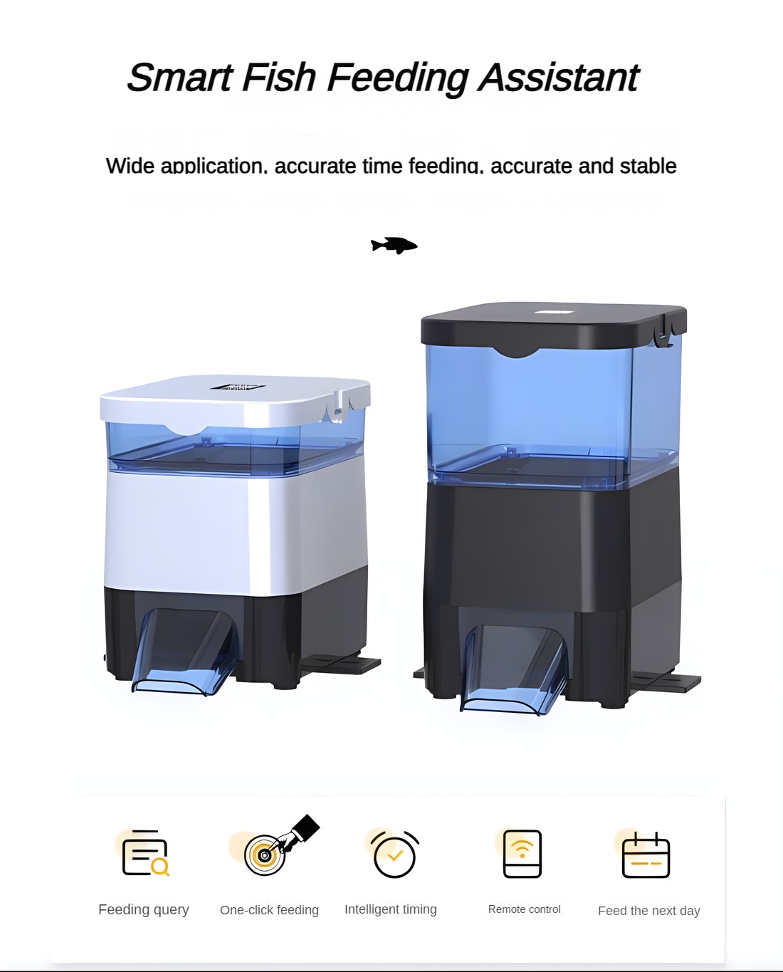 EVNICE Distributore Automatico - Aquarium Fish Big recensione e prezzo