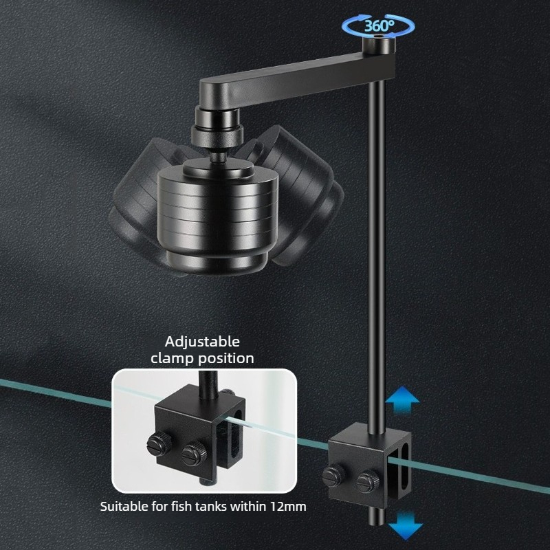 Luce LED per Acquario a 3 Colo - Aquarium Fish Light Lamp recensione e prezzo