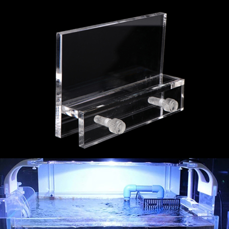 1pc acrilico trasparente acqua - Aquarium Fish Elevator recensione e prezzo