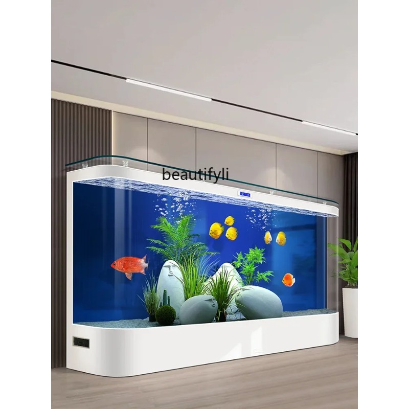 Acquario ecologico dal pavimen - Live Fish Aquarium recensione e prezzo