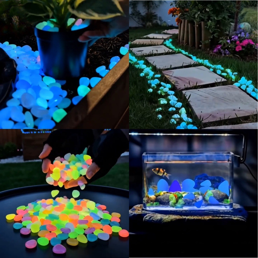 Ciottoli luminosi colorati che - Aquarium Fish Items recensione e prezzo