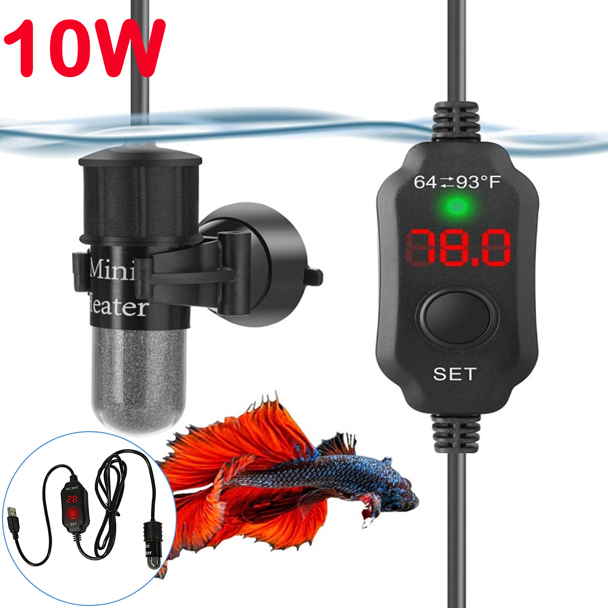 Asta riscaldante per acquario  - Aquarium Fish Cold Water recensione e prezzo