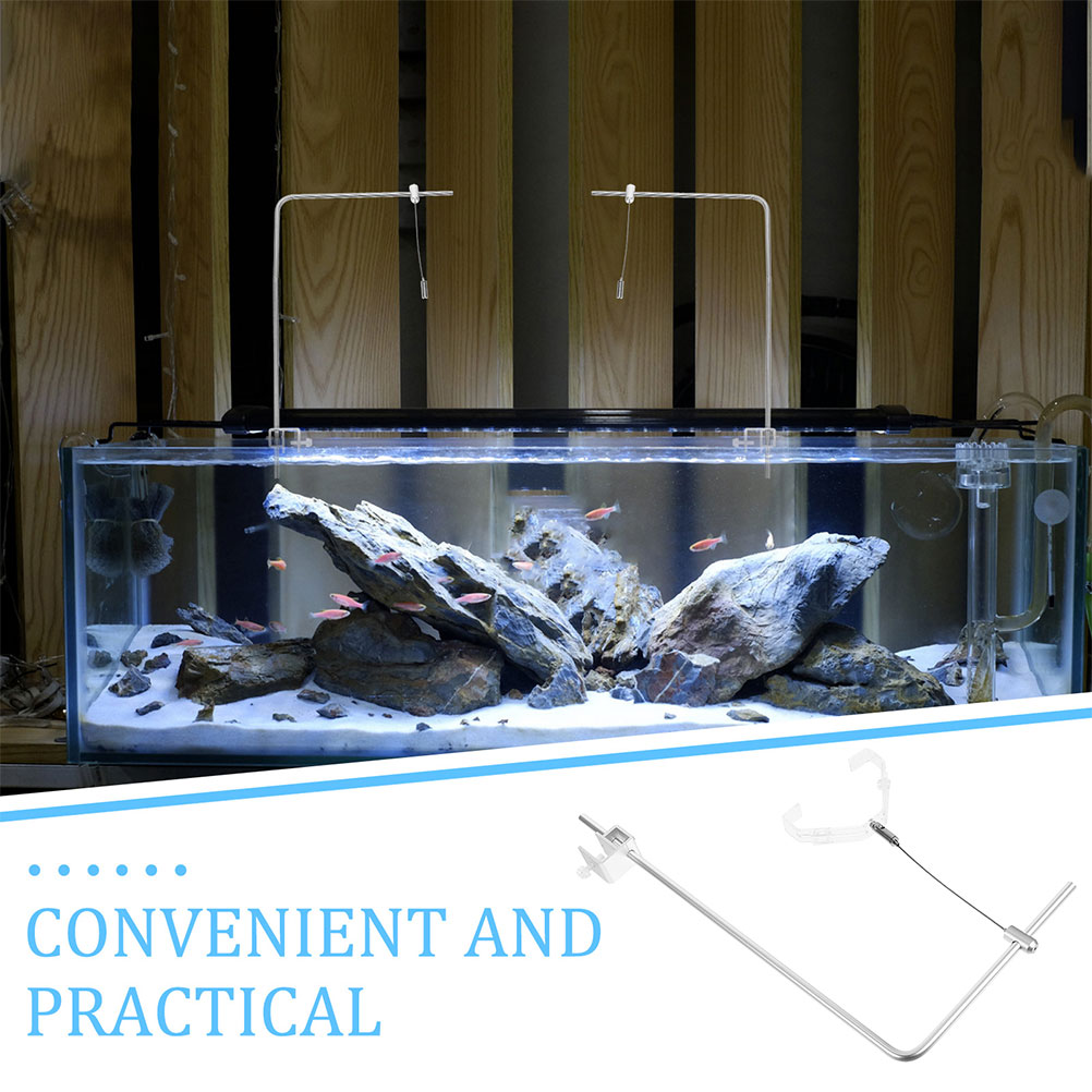 2 pezzi portalampada per acqua - Aquarium Fish Light Lamp recensione e prezzo