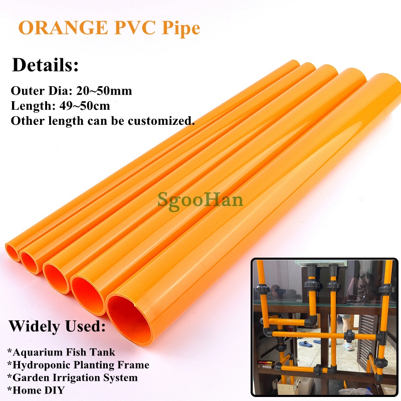 2pcs Arancione OD 20 ~ 50mm Tu - Aquarium Fish Long recensione e prezzo